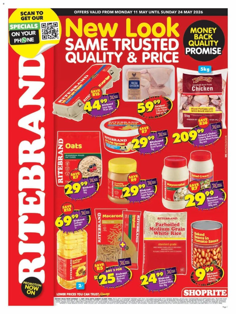 Ritebrand Savings – Shoprite Western Cape Special This Week: 11 May 2026