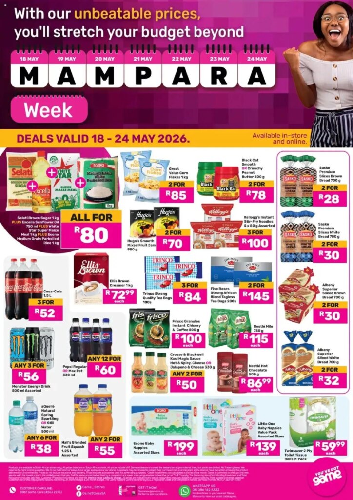 Game – Mampara Week: Unmissable Offers Starting 18 May 2026!