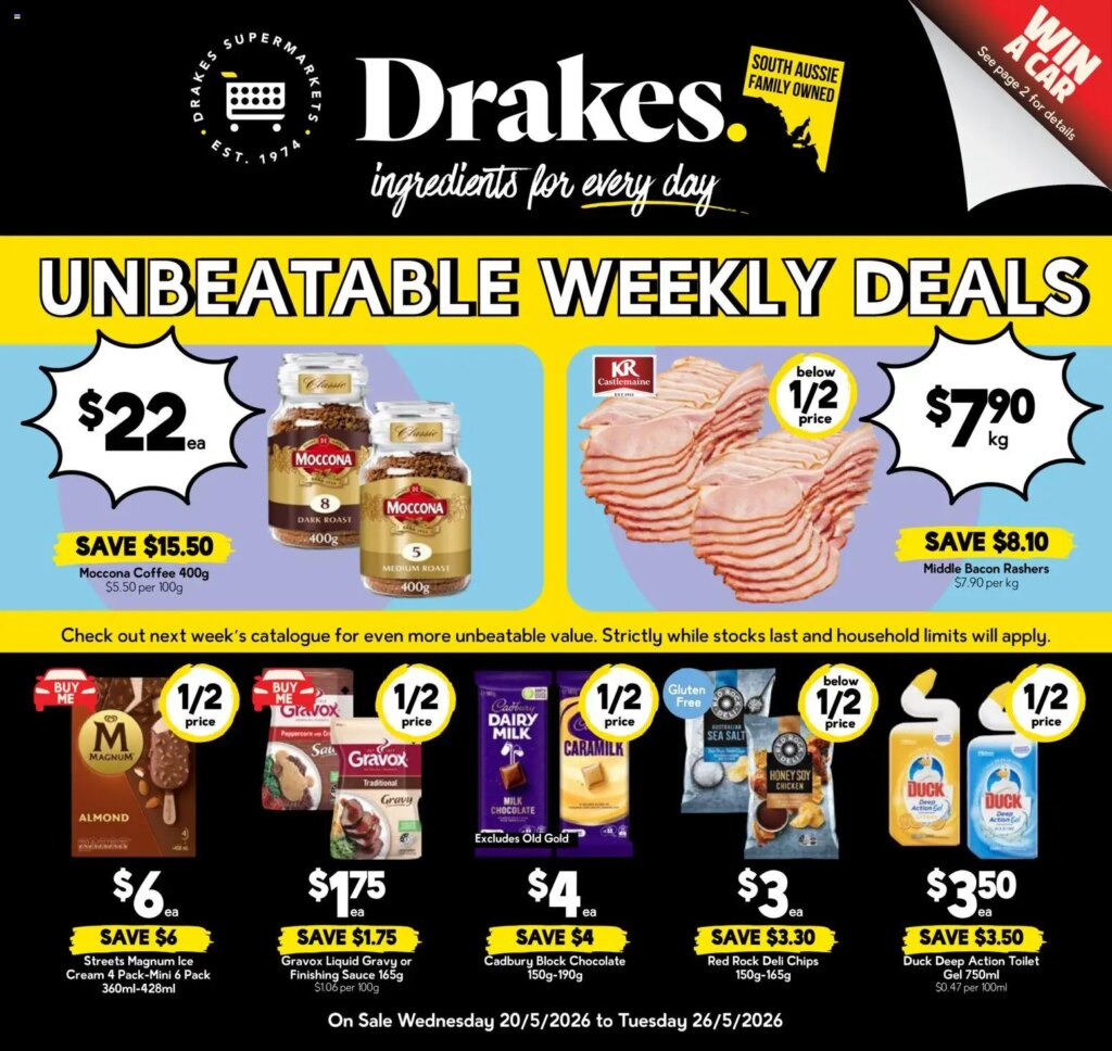 Drakes Catalogue This Week: Incredible Savings on Specials May 20 2026