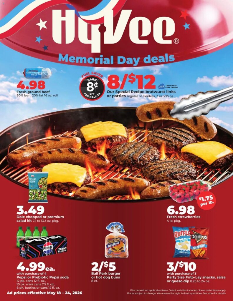 HyVee Weekly Ad This Week: Unbeatable Offers May 18 to May 24 2026