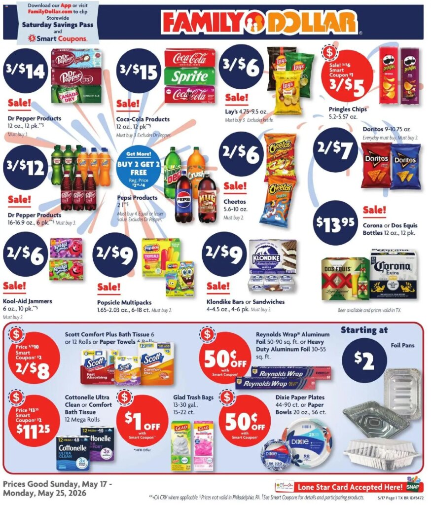 Family Dollar Weekly Ad This Week: Hot Deals May 17 to May 25 2026