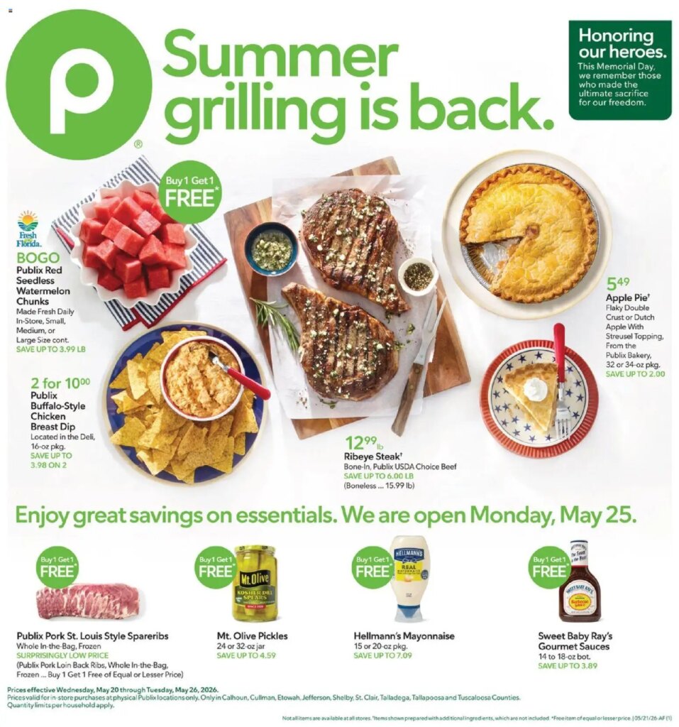 Exciting Publix Weekly Ad This Week: May 20 to May 26 2026 Savings Await!