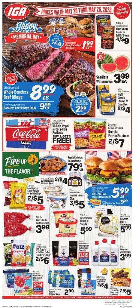 IGA Weekly Ad This Week: Exceptional Offers May 20 to May 26 2026
