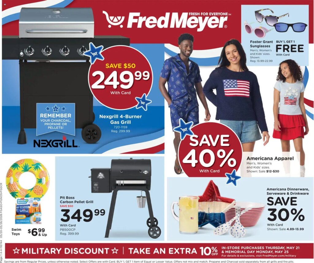 Fred Meyer Home & Apparel Savings This Week: May 20 to May 26 2026