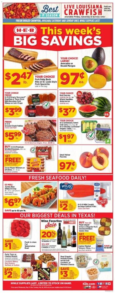H-E-B Weekly Ads: Exciting Deals from October 1 to October 7 2023