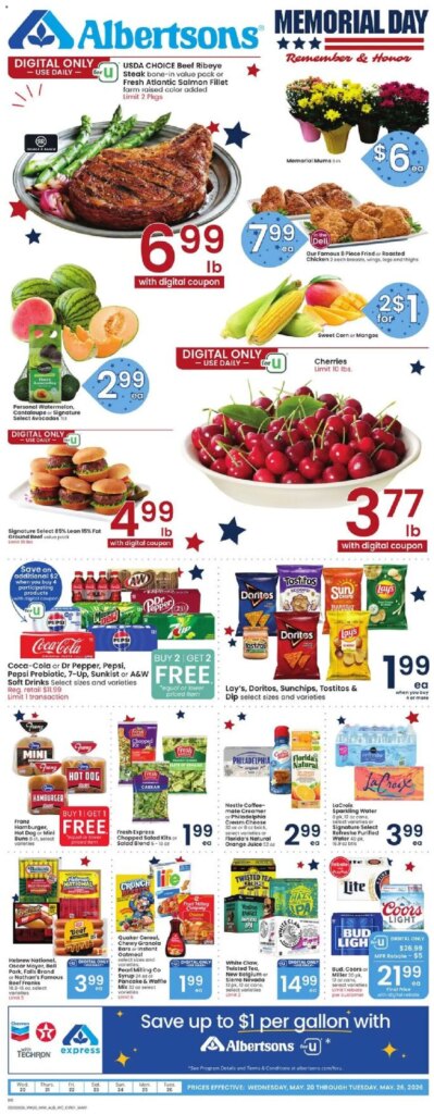 Albertsons Weekly Ad This Week: Exciting Offers May 20 to May 26 2026!