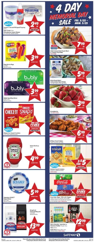 Grab Amazing Deals at Safeway: Weekly Ad May 20 to May 26 2026!