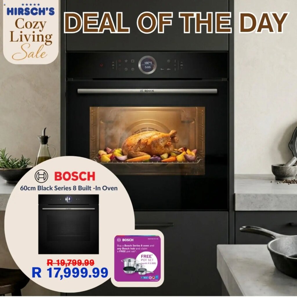 Hirsch’s Deal of the day: Hot Specials This Week from 18 May 2026!