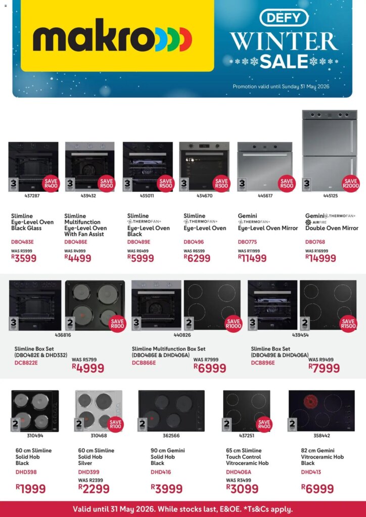 Amazing Savings at Makro – Defy: Special This Week on 19 May 2026!