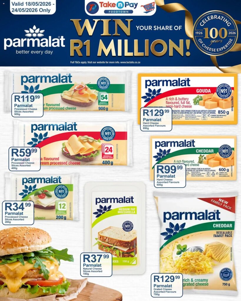 Take n Pay Parmalat Specials: Amazing Deals Starting 18 May 2026!