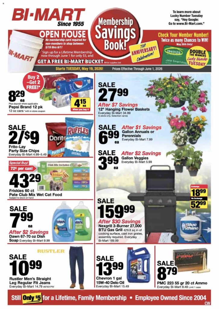 Bi-Mart Membership Savings This Week May 19 to June 1 2026