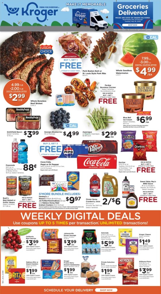 Kroger Ad This Week: Unmissable Deals May 20 to May 26 2026