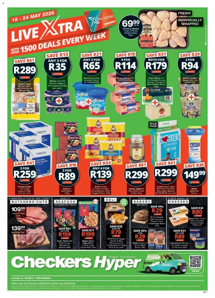 Checkers – Eastern Cape – May Mid: Special This Week from 18 May 2026!