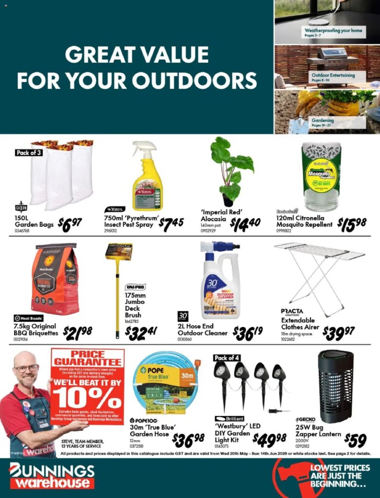 Bunnings Catalogue This Week: May 20 2026 Amazing Deals and Offers!