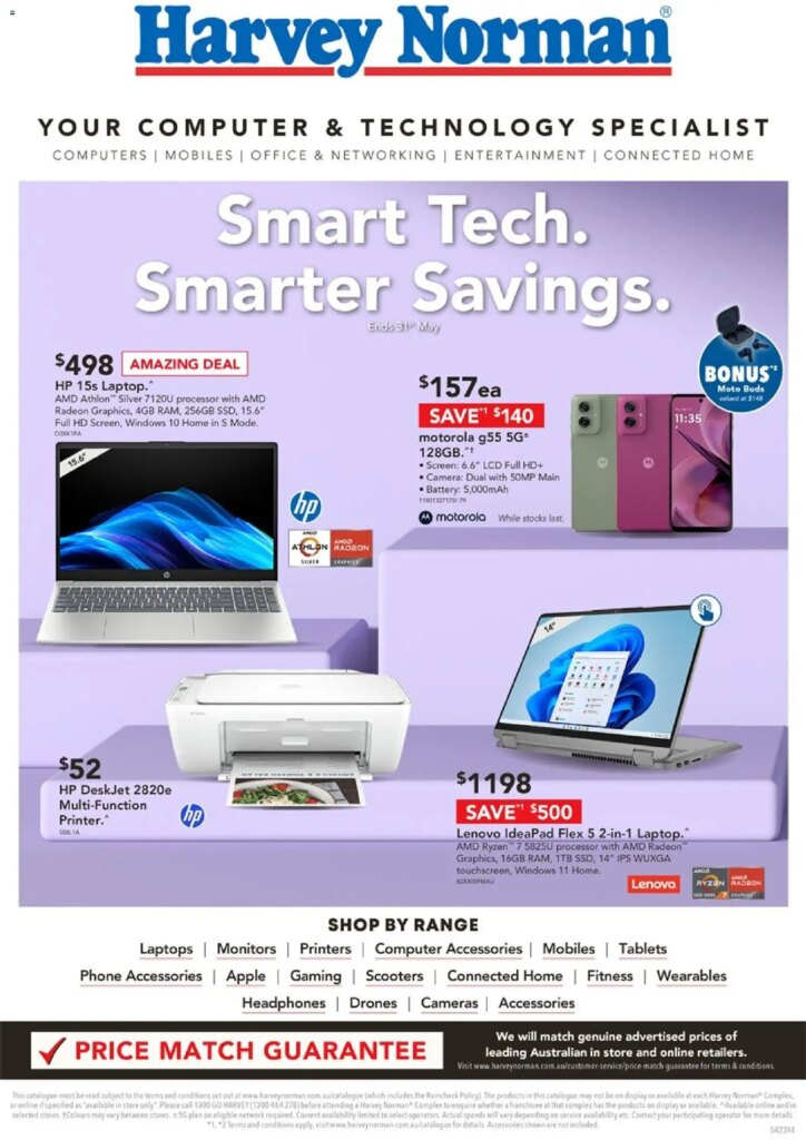 Harvey Norman Computers Smart Tech Smart Savings Catalogue This Week: May 19 Deals