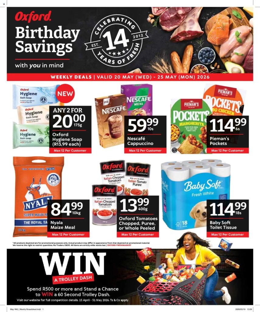 Oxford Freshmarket Specials: Unmissable Offers This Week – 20 May 2026