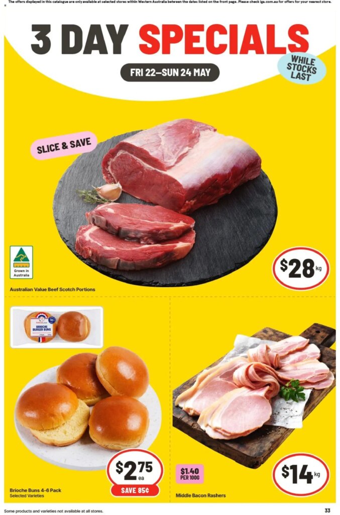 IGA 3 Day Specials - WA: Amazing Offers This Week, May 22 2026 4 IGA 3 Day Specials – WA: Amazing Offers This Week, May 22 2026