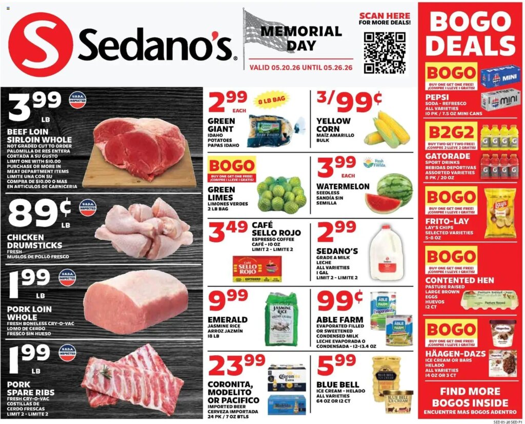 Sedano’s Exciting Weekly Ad This Week May 20 to May 26 2026