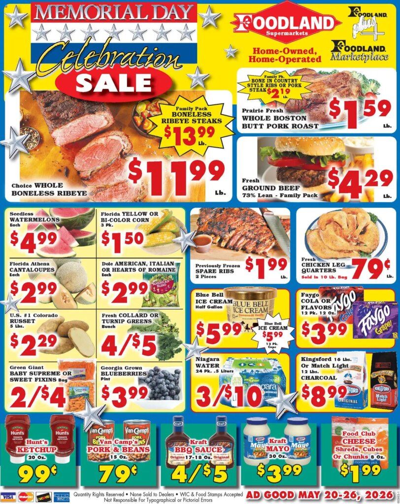 Foodland Weekly Ad This Week: May 20 to May 26 2026 Specials Await!