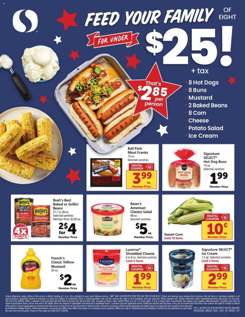 Amazing Safeway Deals May 20 to May 26 2026 – Check Out the Flyer This Week!