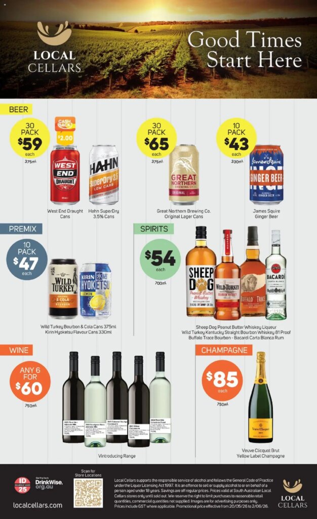 Foodland Local Cellars Catalogue This Week: Savings on May 20 2026
