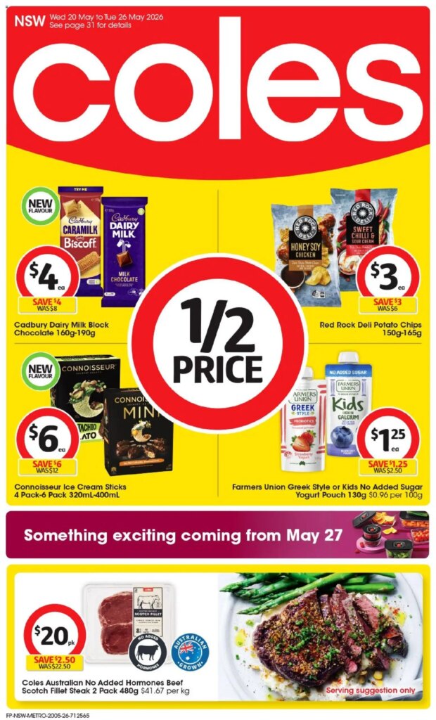 Coles Catalogue This Week: Amazing Deals for May 19 2026!