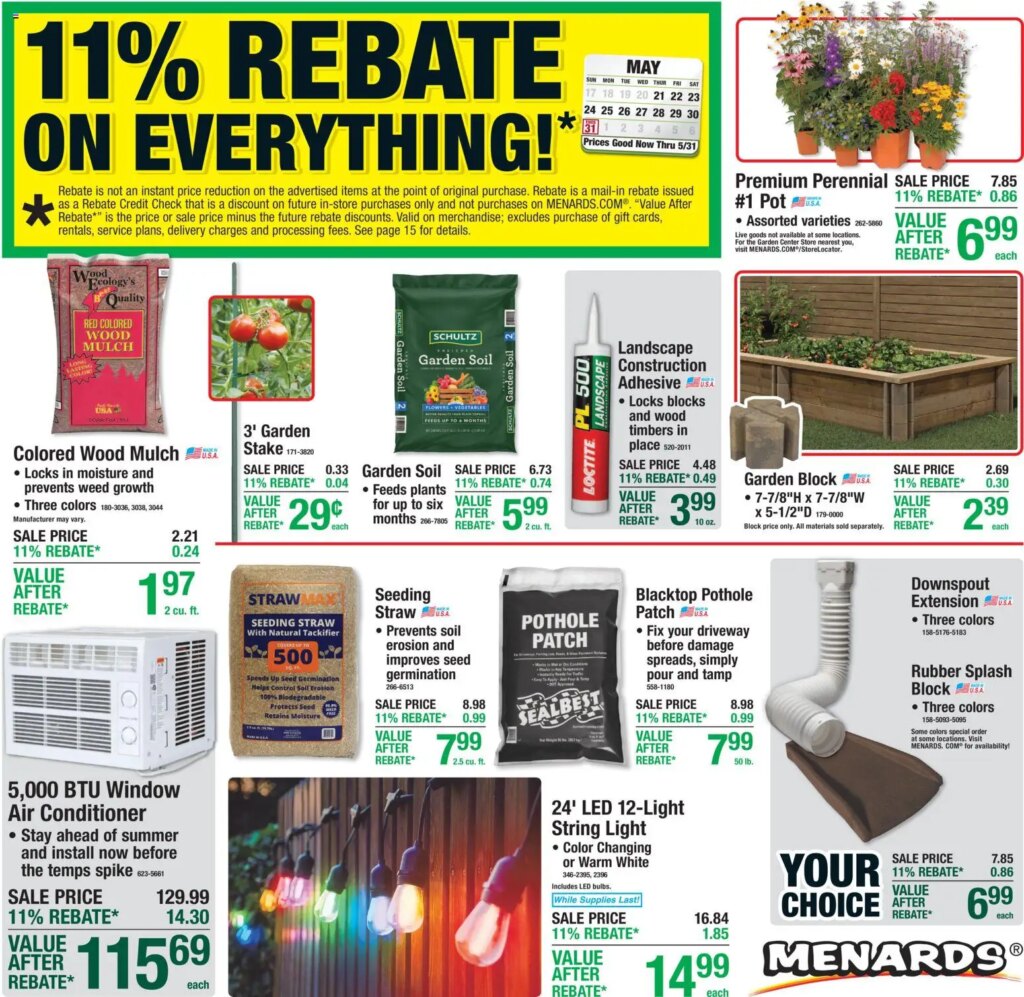 Menards Weekly Ad This Week April 29 to May 5 2026 – Top Savings Await