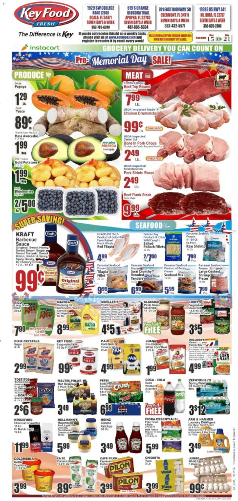 Key Food Weekly Ad This Week: Amazing Deals May 15 to May 21 2026