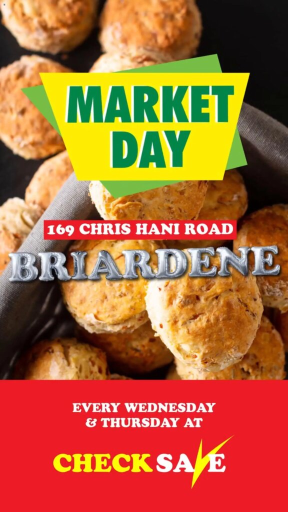 Massive Specials at Check Save Briardene Market Day on 20 May 2026!
