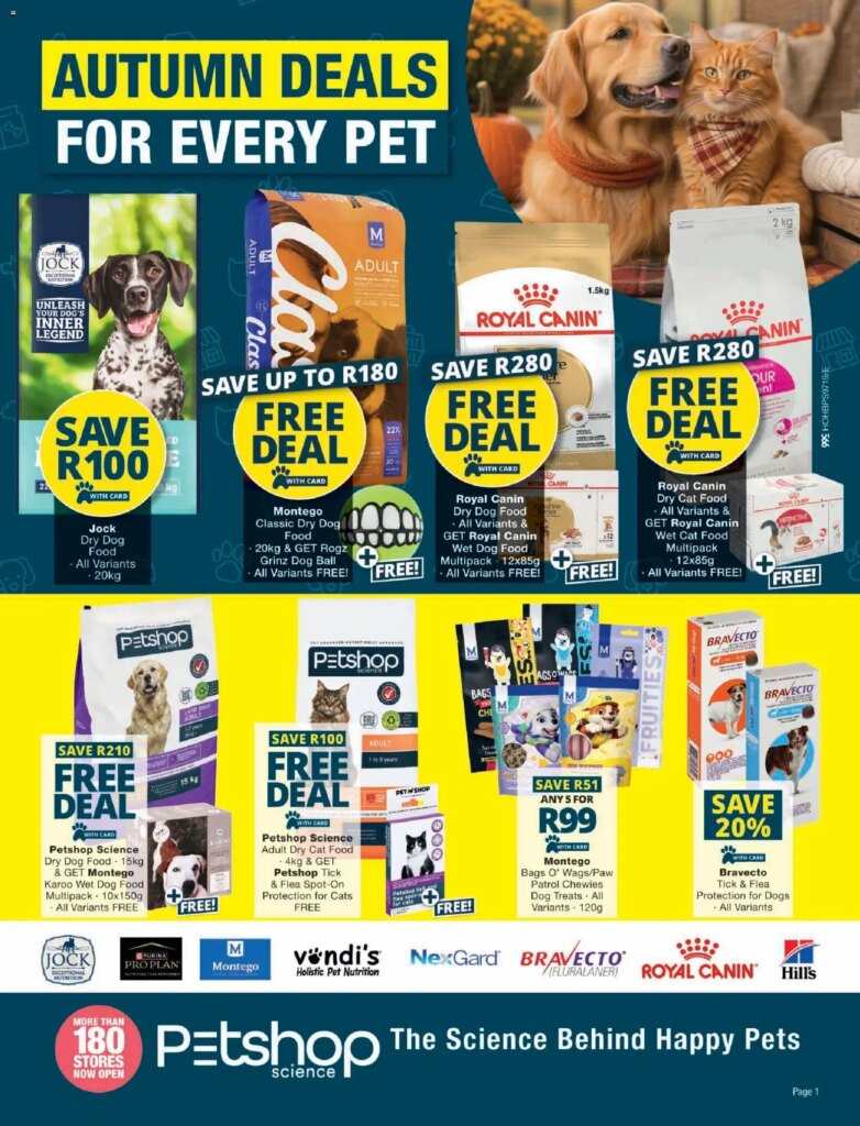 Checkers Petshop Science Autumn Deals – Special This Week from 18 May 2026!