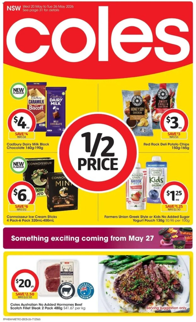 Coles Catalogue NSW: May 19 Deals & Offers This Week!