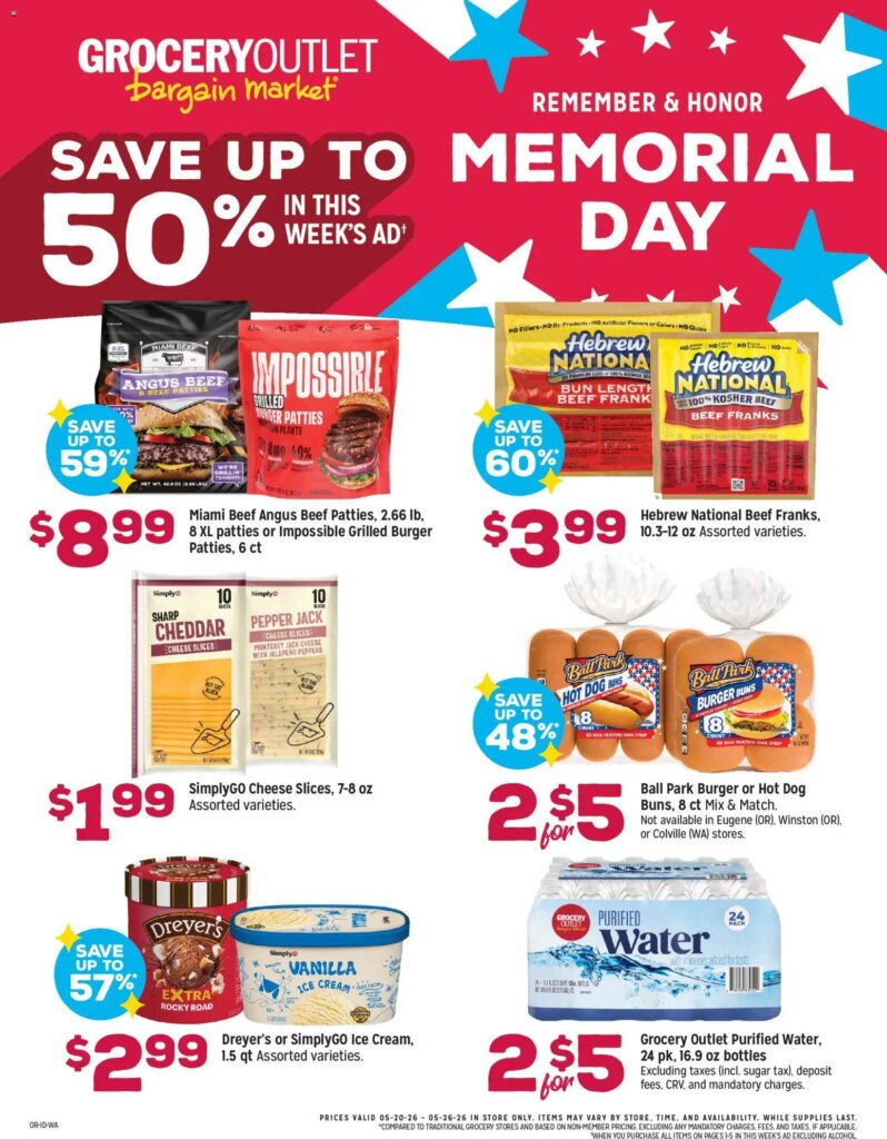 Grocery Outlet Ad This Week: May 20 to May 26 2026 Savings Await!