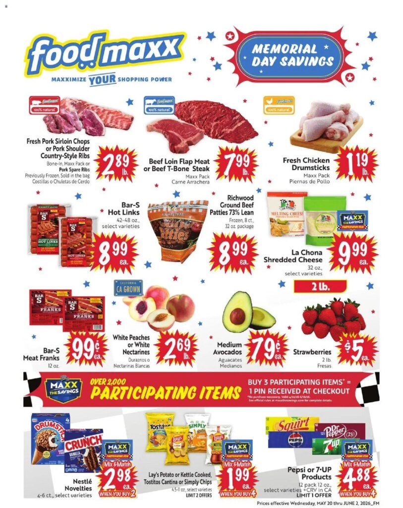 FoodMaxx Weekly Ad This Week: Best Deals May 20 to June 2 2026