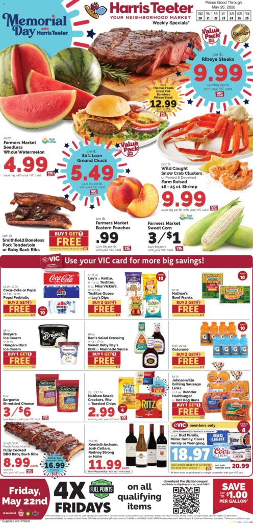 Harris Teeter Weekly Ad This Week May 20 to May 26 2026 – Hot Deals Inside