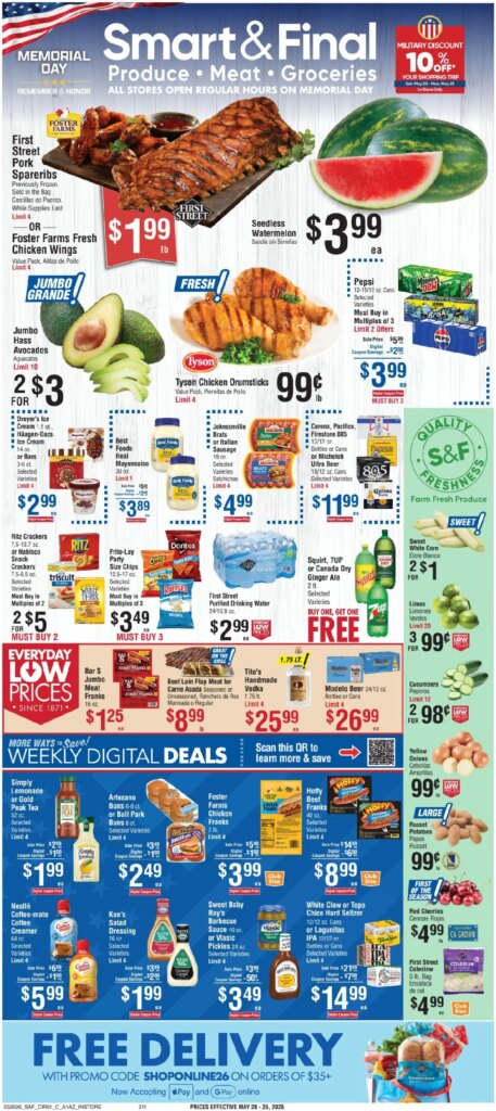 Smart & Final Weekly Ad: Hot Offers from March 15 to March 21 2023