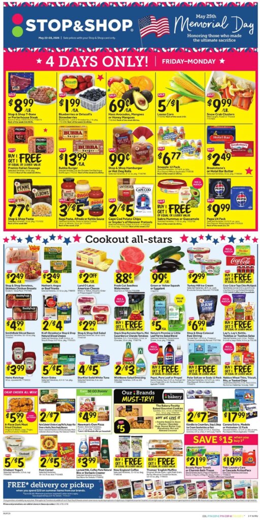 Stop & Shop Ad This Week: May 22 to May 28 2026 Specials Await!