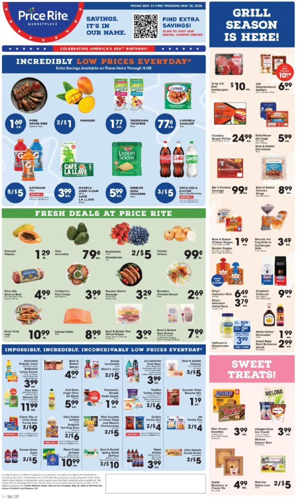 Price Rite Weekly Ad This Week May 22 to May 28 2026 – Unbeatable Offers!
