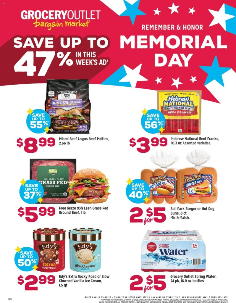 Grocery Outlet Weekly Ad This Week May 20 to May 26 2026 – Big Savings Inside!