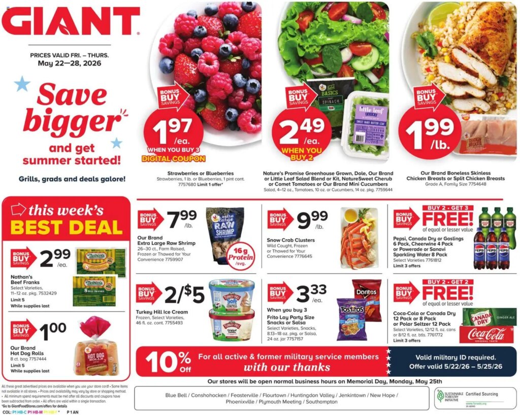 Giant Weekly Ad This Week: Amazing Deals May 22 to May 28 2026!