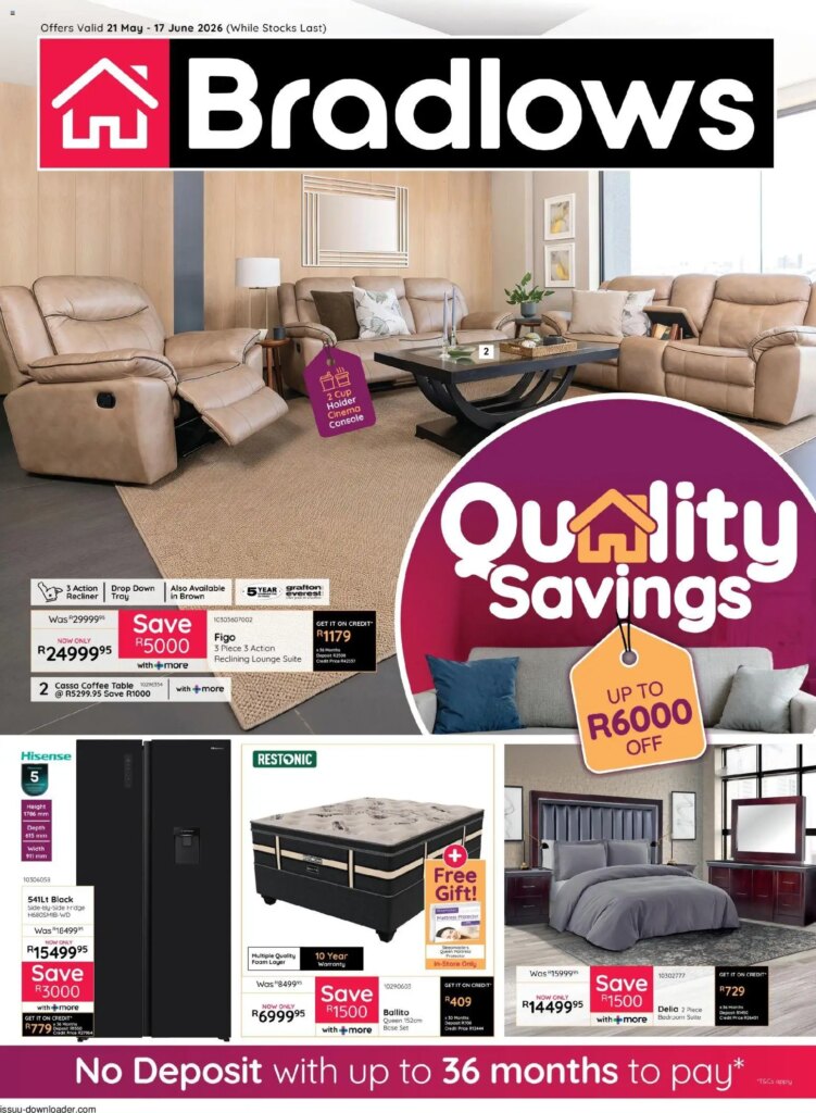 Exciting Bradlows Specials for 21 May 2026 – Limited Time Offers!