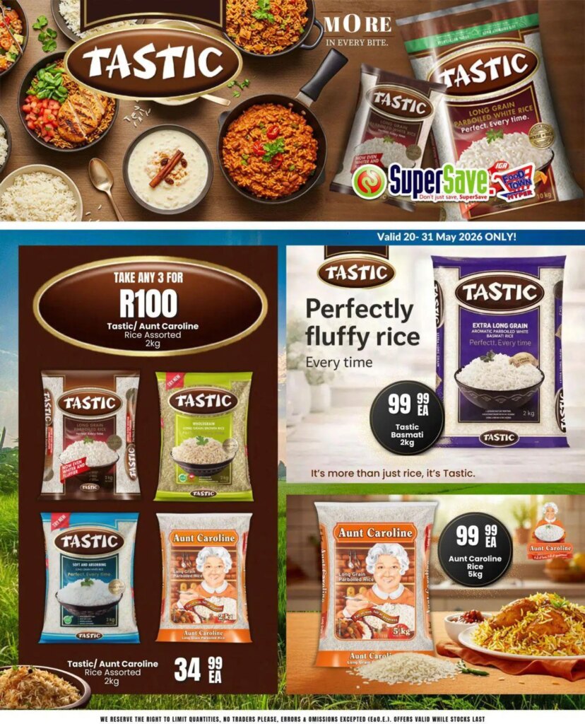 Super Save Tastic Specials: Hot Deals Starting 20 May 2026! Special This Week