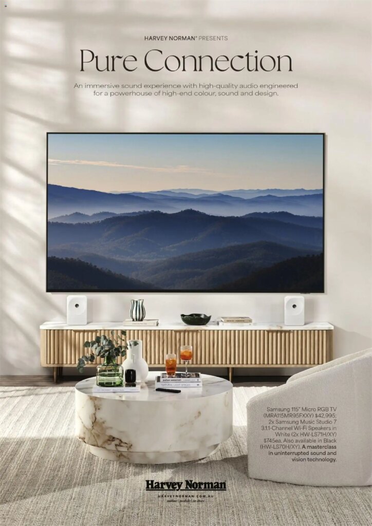 Harvey Norman Pure Connection Specials for May 21 2026: Exciting Offers Await!