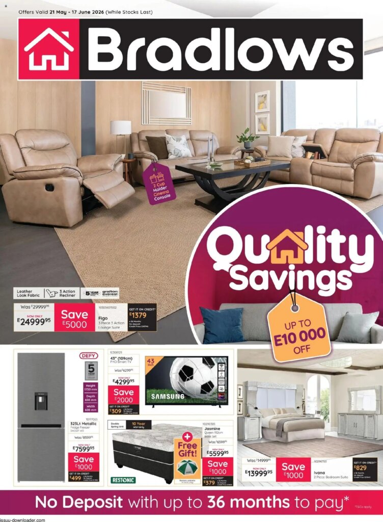 Bradlows Eswatini Catalogue: Exciting Specials From 21 May 2026! 7 Bradlows Eswatini Catalogue: Exciting Specials From 21 May 2026!