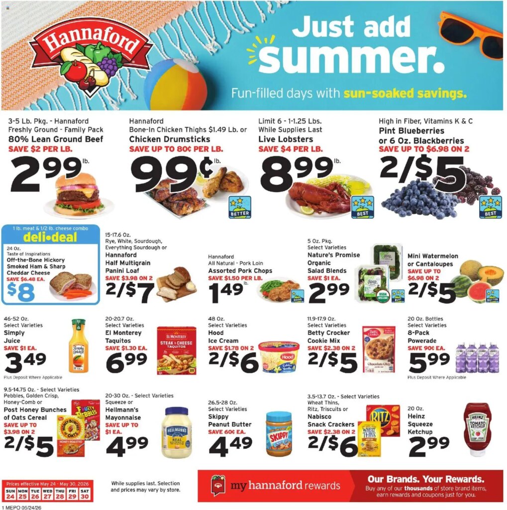 Hannaford Weekly Ad This Week May 24 to May 30 2026 – Best Deals Inside!