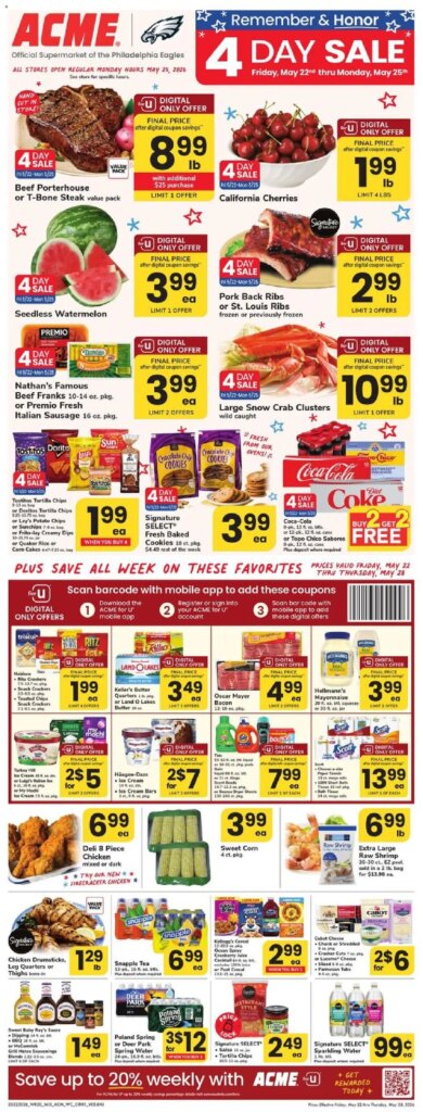 Acme Weekly Ad This Week: Unbeatable Deals May 22 to May 28 2026 5 Acme Weekly Ad This Week: Unbeatable Deals May 22 to May 28 2026