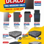OK Furniture – Sha’P Sha’P Weekend Deals: Special This Week on 22 May 2026!