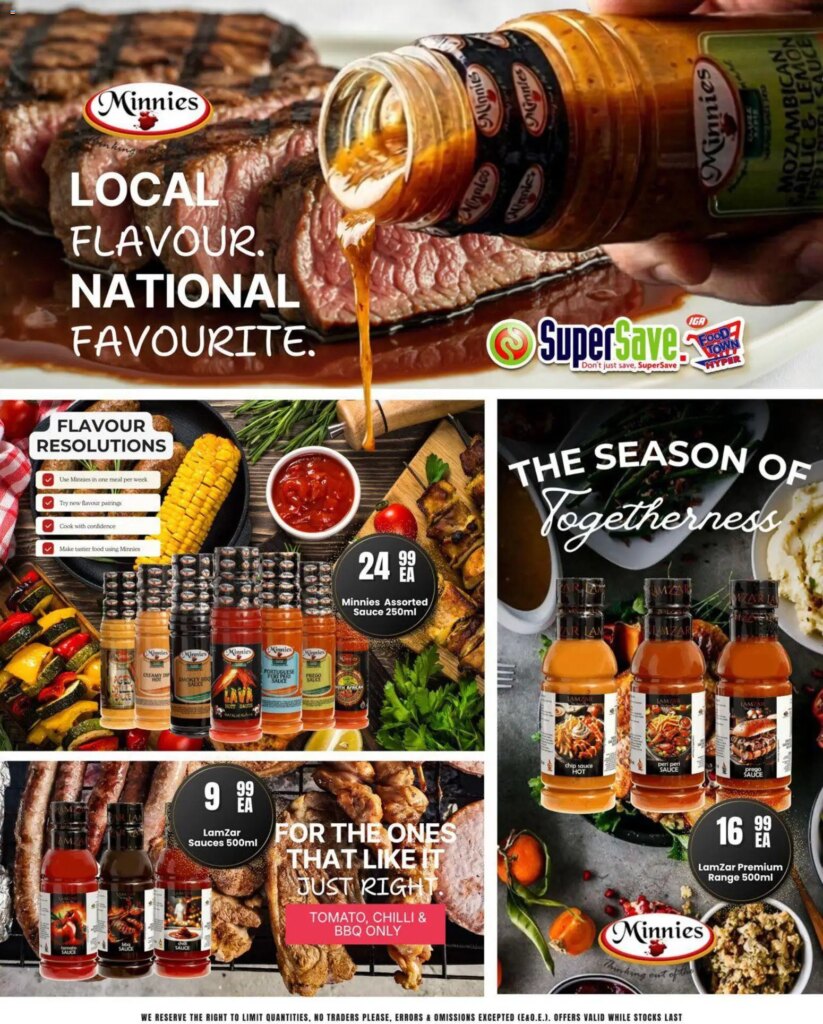 Unmissable Super Save Minnie’s & LamZar Specials from 21 May 2026!