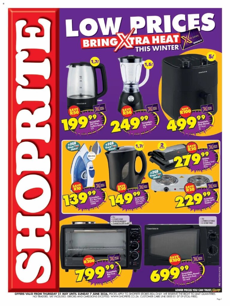 Shoprite Winter Favourites Specials This Week: 21 May 2026 Savings Await!
