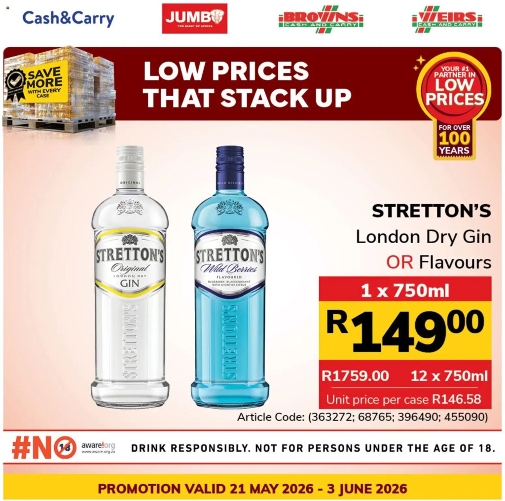 Jumbo Month-end Spirits Specials: Unmissable Deals from 21 May 2026!