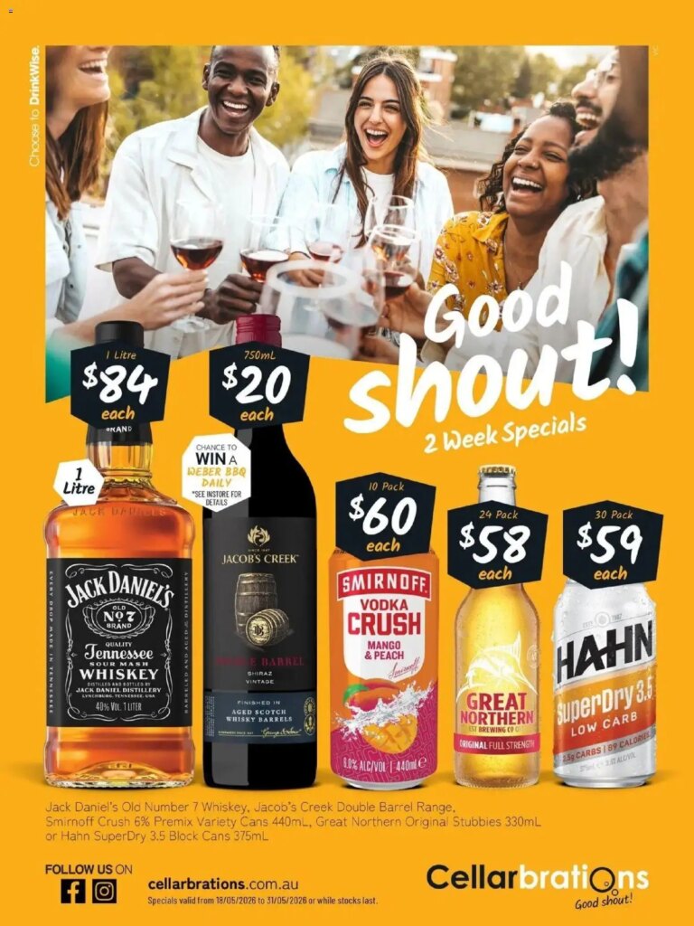 Cellarbrations Catalogue This Week: May 17 Exclusive Deals & Specials 4 Cellarbrations Catalogue This Week: May 17 Exclusive Deals & Specials